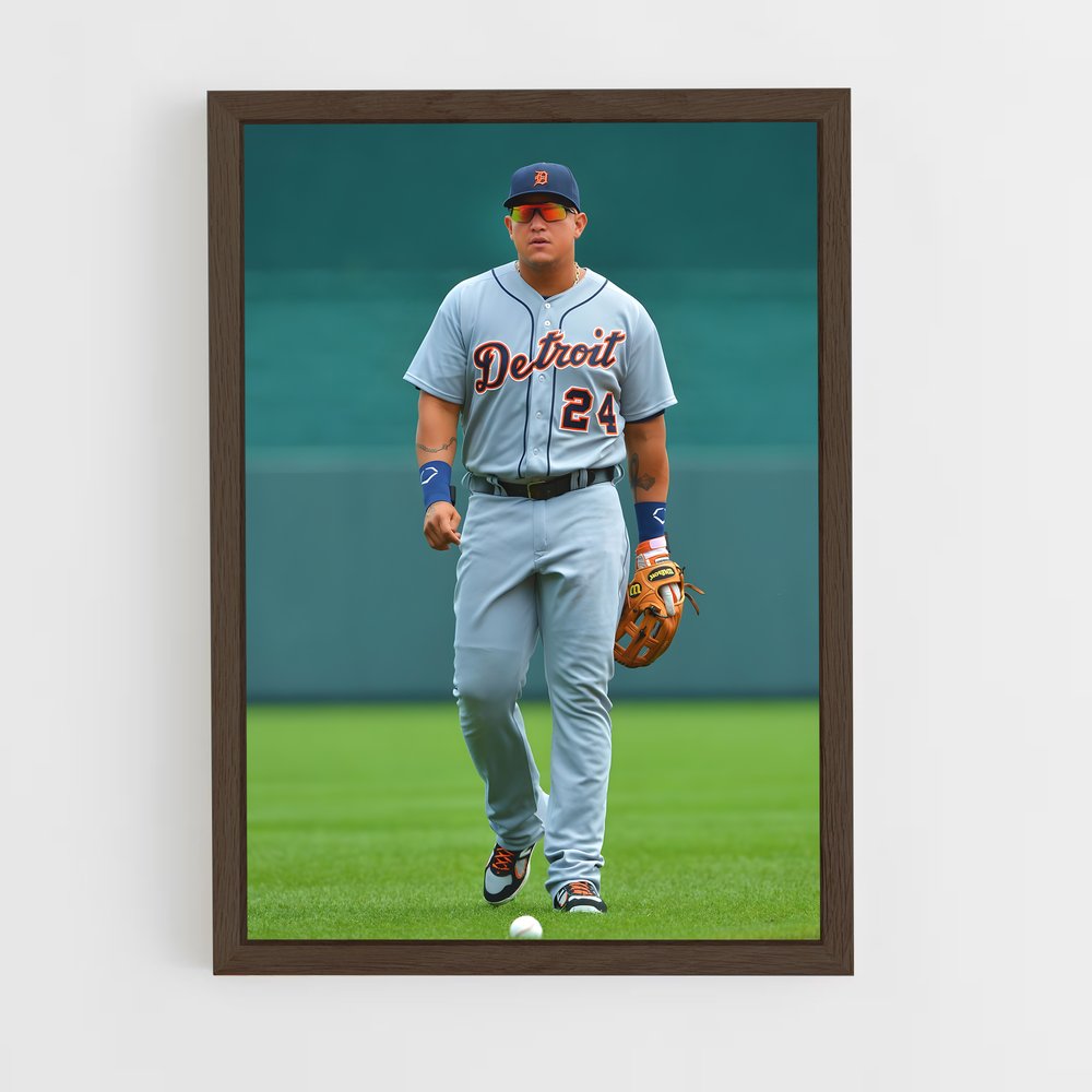 Poster Le Champion de la Plaine – affiche Baseball (vue 5)